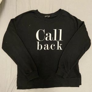 Bershka sweatshirt (thin fabric).